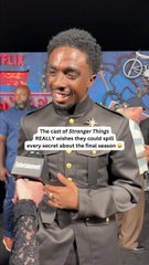The Cast of ‘Stranger Things’ REALLY Wishes They Could Spill Every Secret About the Final Season