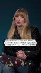 Robert Pattinson and Jennifer Lawrence on Working Together