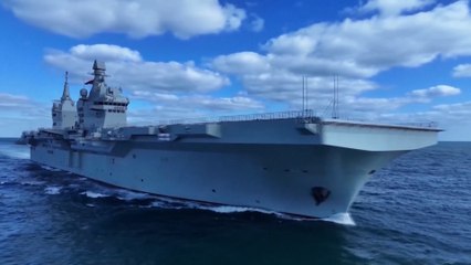Chinese Navy's amphibious assault ship "Sichuan" completes first sea trial