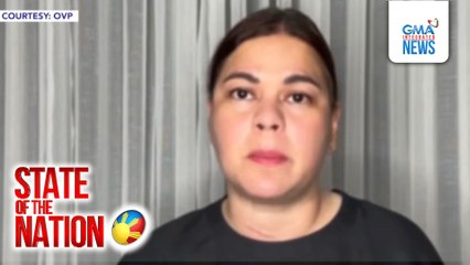 VP Duterte kaugnay sa mga protesta kontra korapsyon: Nahaharap sa "crisis of confidence" si PBBM | SONA