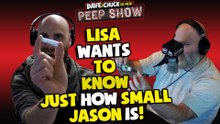 Lisa Wants To Know Just How Small Jason is!