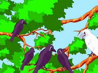 Safed kauya_Panchtantra