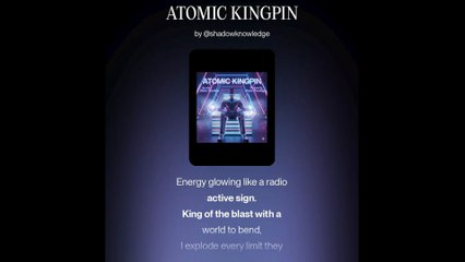 ATOMIC KINGPIN – Shadow Knowledge (Official Music Audio)