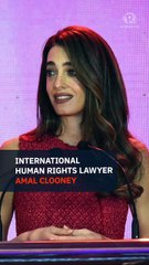 Amal Clooney calls on Philippines to decriminalize libel