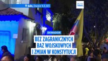 Ekwadorscy wyborcy odrzucają w referendum przyjęcie zagranicznych baz wojskowych i zmianę konstytucji