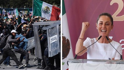 Claudia Sheinbaum le responde a la Generación Z tras marcha: “¿Creen que me van a intimidar?”