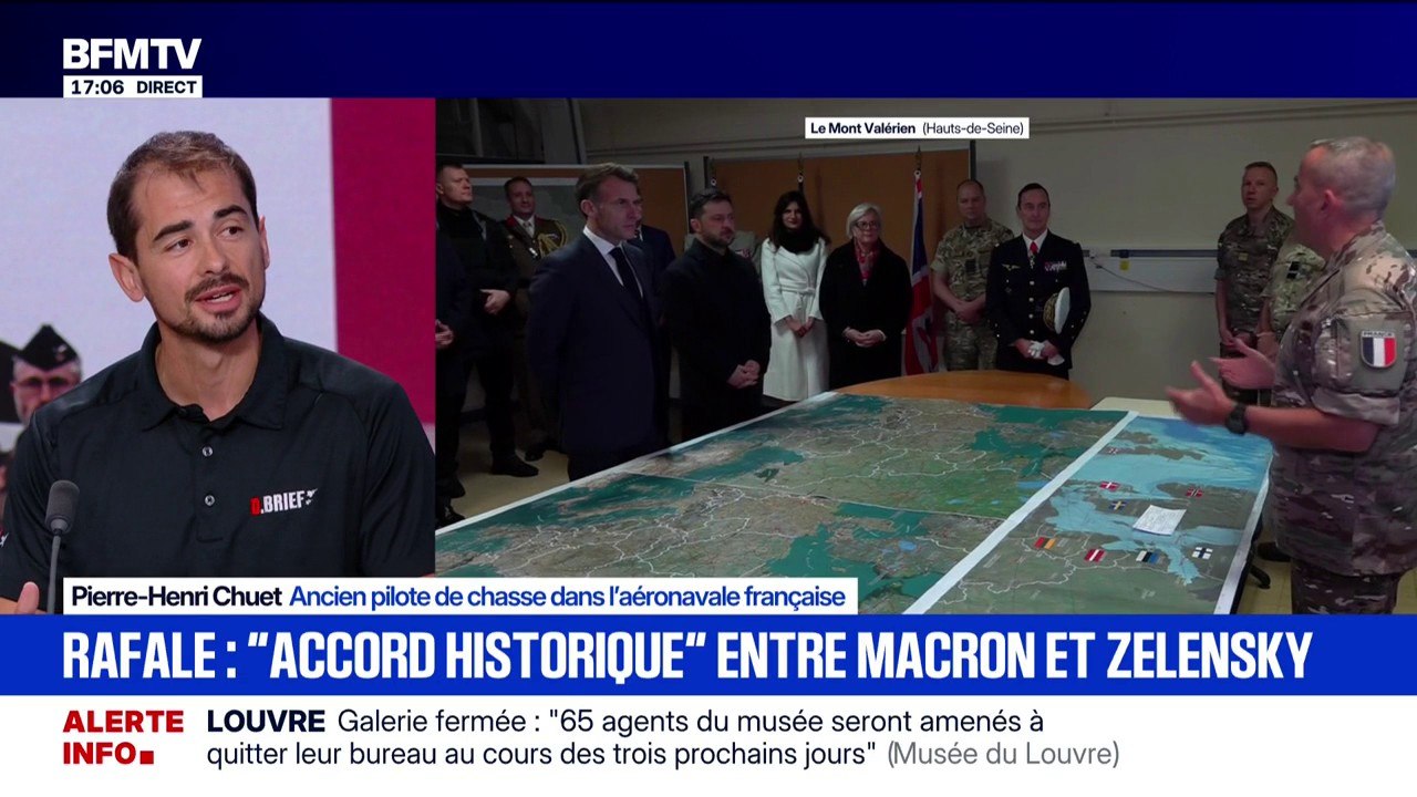 Rafale: "Il faut entre 8 et 10 ans pour former un pilote", explique Pierre-Henri Chuet, ancien pilote de chasse