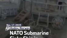 NATO Submarine Sinks Ship in Torpedo Test