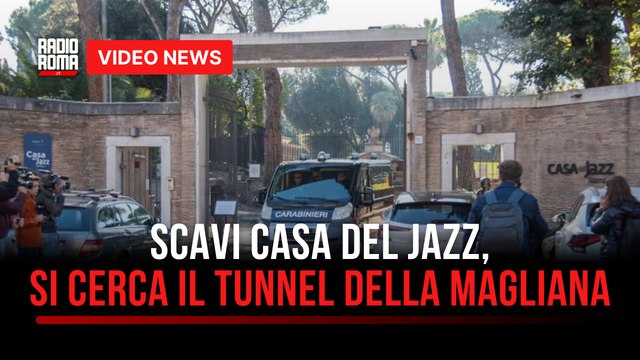 Scavi Casa del Jazz, si cerca il tunnel della Magliana