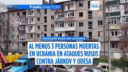 Moscú intensifica sus ataques y deja al menos 3 muertos y una decena de heridos en Járkov y Odesa