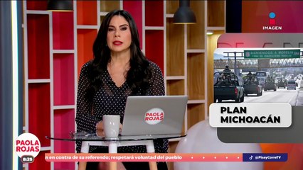 Operativos del Plan Michoacán dejan cinco detenidos | DPC con Paola Rojas