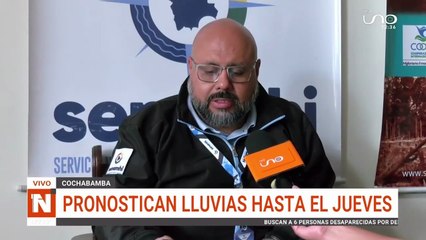 Cochabamba en alerta: lluvias constantes, tormentas eléctricas y descenso de temperaturas hasta el jueves