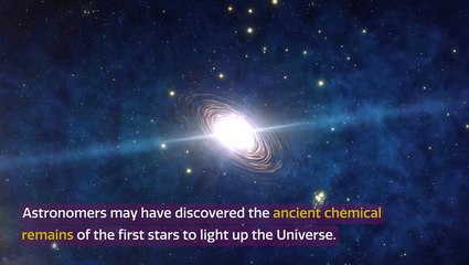 Traces Of The First Stars May Have Been Discovered