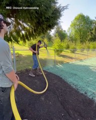 Comment faire pousser un jardin… avec un jet