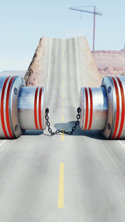 Realistic BeamNG Drive car crash physics. Watch in