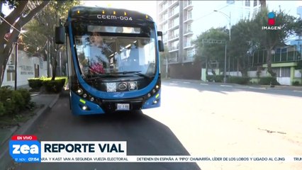 Reporte vial: Así luce esta mañana Col. Del Valle