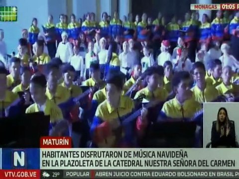 Monagas | Habitantes de Maturín disfrutaron del encendido de luces navideñas y conciertos