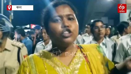 দিনভর অবস্থান নতুন SSC চাকরিপ্রার্থীদের, টেনে হিঁচড়ে আন্দোলনকারীদের সরিয়ে দিল পুলিশ