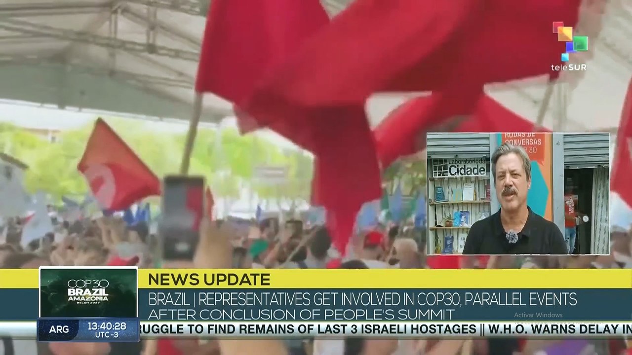 Brazil, representatives get involved in COP30, parallel events after conclusion of People's Summit
