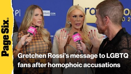 'RHOC' star Gretchen Rossi issues message to LGBTQ fans amid homophobic accusations