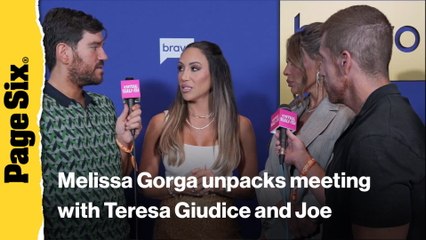 How Melissa Gorga feels about husband Joe and Teresa Giudice ending their 'dark' feud