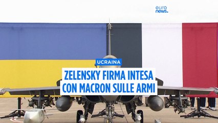 L'Ucraina firma un accordo con la Francia per cento jet Rafale e sistemi di difesa aerea