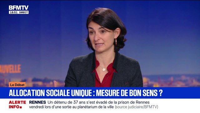 Allocation sociale unique: Je n'ai pas confiance du tout, le gouvernement veut faire des économies budgétaires sur le dos des ménages les plus modestes , déclare Aurélie Trouvé, députée LFI