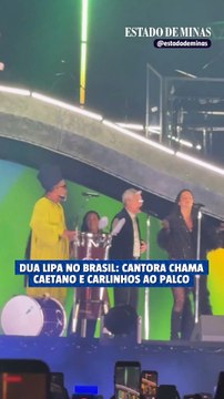 Dua Lipa convida Carlinhos Brown e Caetano Veloso para homenagem a música brasileira