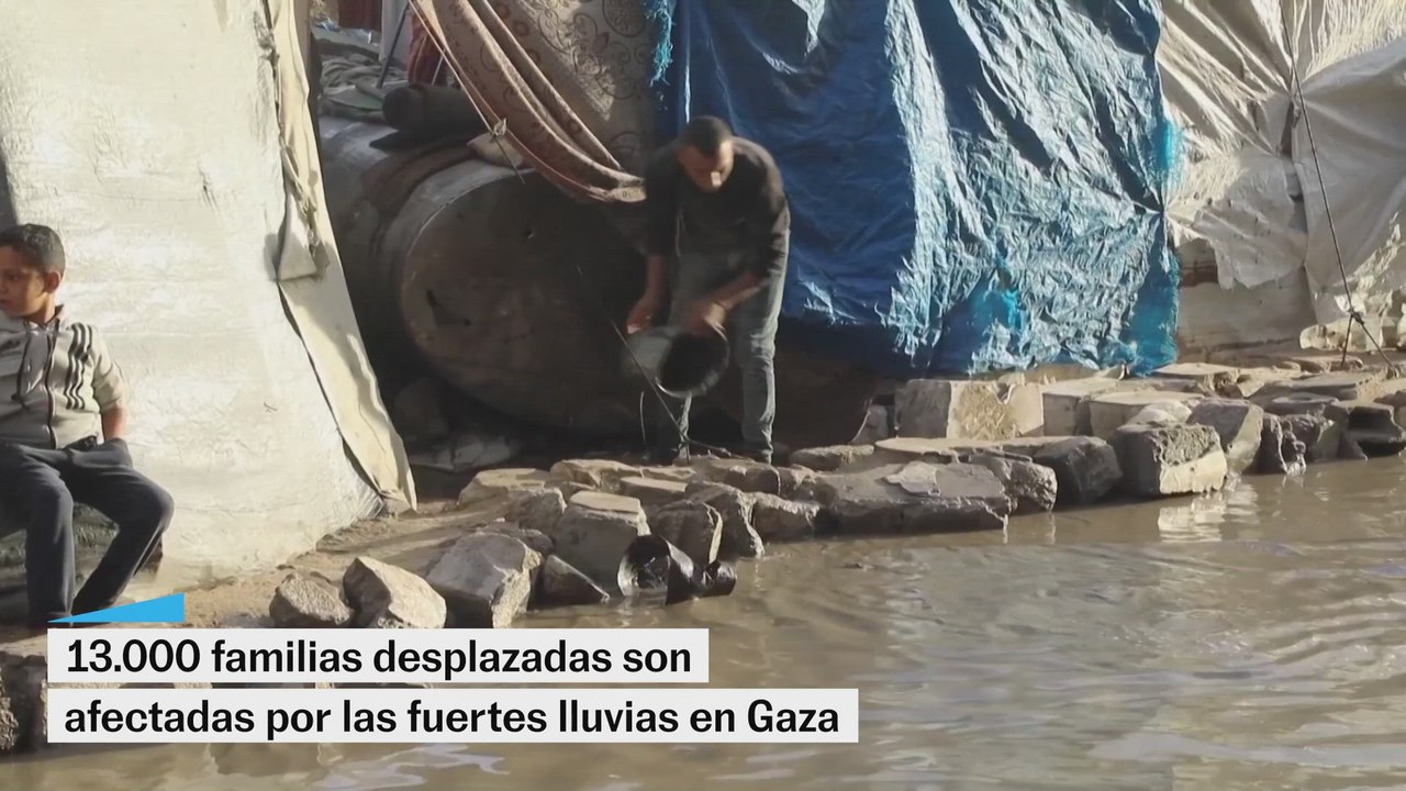 Inundaciones en Gaza