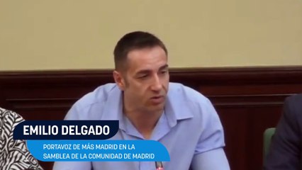 La incoherencia de Emilio Delgado (Más Madrid): critica a los fondos buitre pero vive en el piso de uno