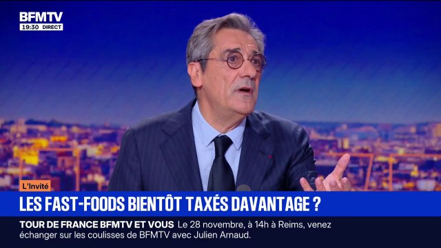 Taxe sur les fast-foods: Serge Papin, ministre des Petites et moyennes entreprises, n'est pas favorable