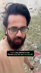 Jung is real guys, pray for Pakistan 😰 no more jokes. #funny #pakistani ##india