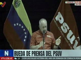Sec. Gral. del PSUV informó que movilizaron más de 4 millones de venezolanos en la reciente jornada