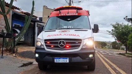 Com crise convulsiva, menina de quatro anos é socorrida pelo SAMU