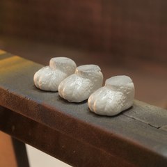 She dipped her cat's paw in silicone to create an Epoxy bowl so she can enjoy her food 🐈
