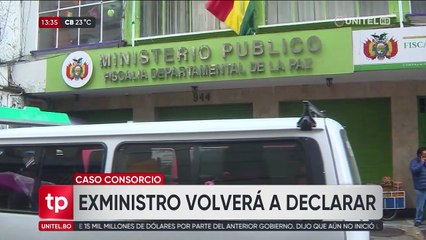 Caso Consorcio: Amplían la investigación por organización criminal; Siles y exautoridades judiciales se presentaron en la Fiscalía