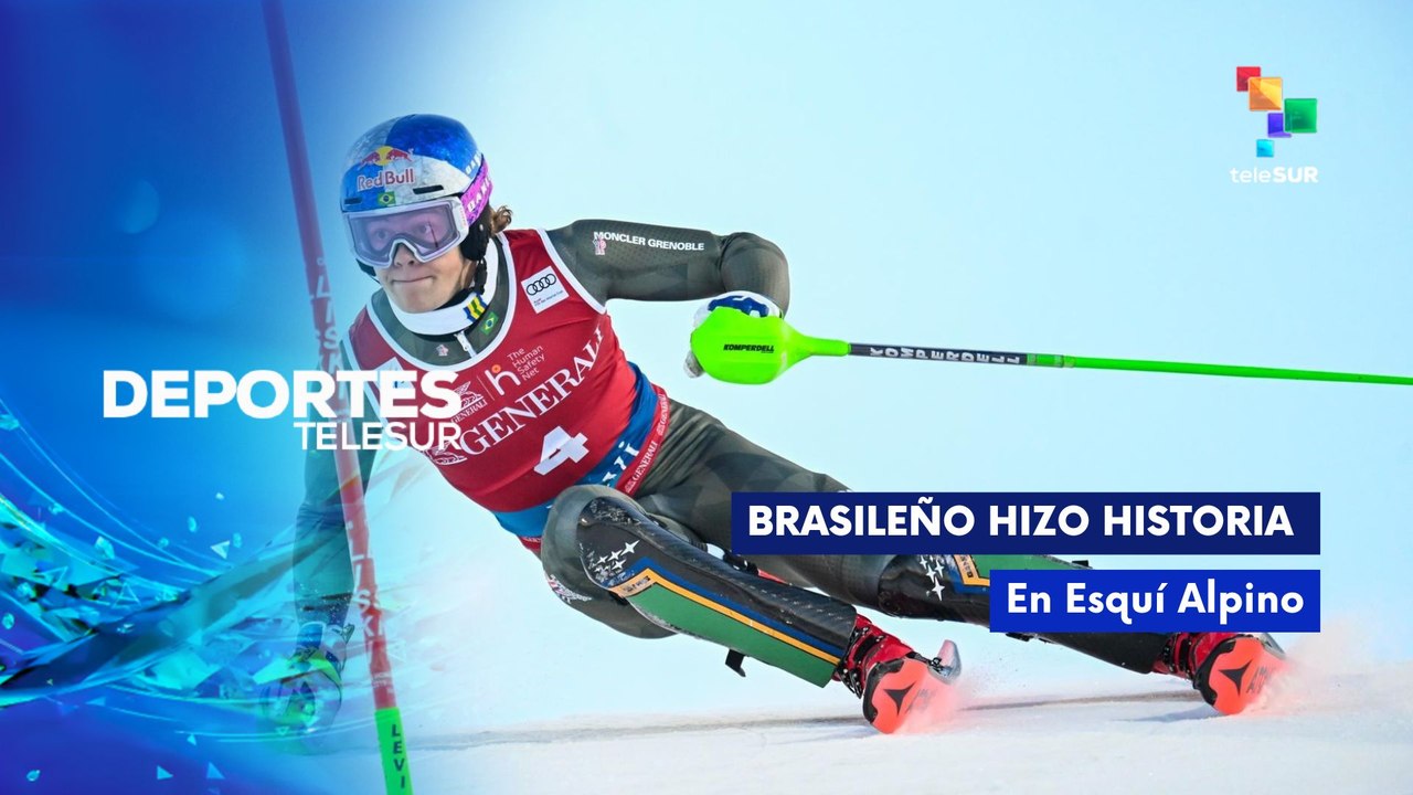 Brasileño hizo historia en Esquí Alpino