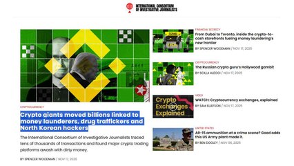 "북 해킹 암호화폐 1.3조원대 세탁...'바이낸스' 불법 자금 방치" / YTN