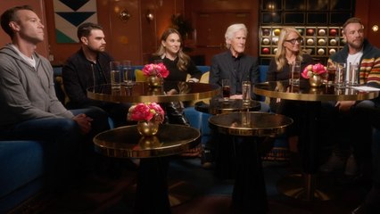 Ashley Flowers, Ben Shapiro, Dax Shepard, Jon Favreau, Keith Morrison and Mel Robbins at the THR Podcast Roundtable | Presented by Spotify