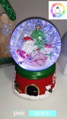 Müzikli Işıklı Hareketli Kar Küreleri Yılbaşı Özel !