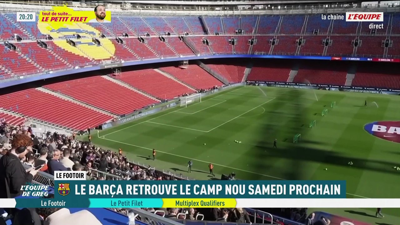Le Barça autorisé à rejouer au Camp Nou dès ce week-end en Liga contre l'Athletic Club - Foot - Liga - Barça