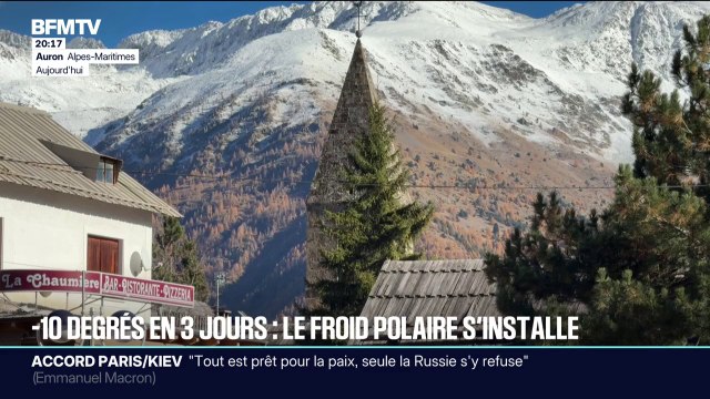 -10 degrés en trois jours: le froid polaire s'installe en France