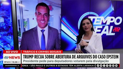 Donald Trump recua sobre abertura de arquivos no caso Epstein