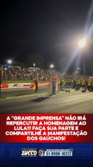 Manifestação dos gaúchos contra o desgoverno Lula