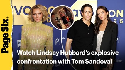 EXCLU: 'Activated' Lindsay Hubbard gets into heated confrontation with Tom Sandoval and his girlfriend at BravoCon