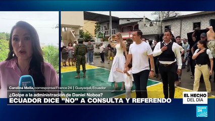 Informe desde Guayaquil: Ecuador dijo "no" a consulta y referendo