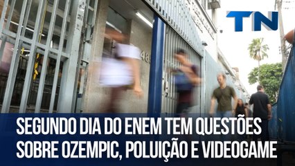 Segundo dia do Enem tem questões sobre Ozempic, poluição e videogame