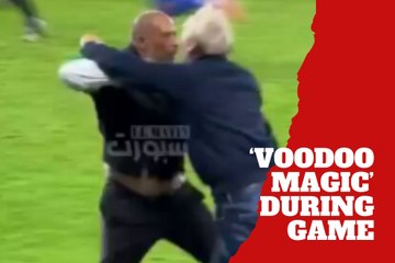 Nigeria’s coach erupts after spotting alleged ‘voodoo magic’ from Congo staff during penalty