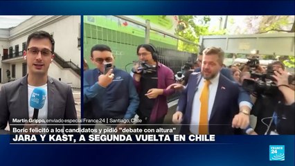 Informe desde Santiago: Boric se pronuncia sobre resultados de primera vuelta presidencial