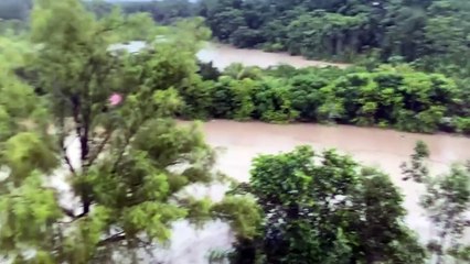 Crecidas de ríos en Yapacaní